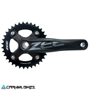Volante Shimano ZEE FC-M645 10V MTB vista frontal
