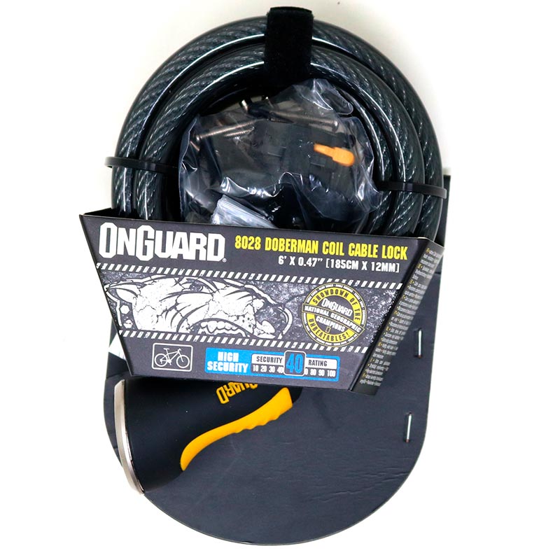 carnivalbikes-chile-Candado-OnGuard-Llave-Espiral-Doberman-Negro-envio-a-todo-el-pais-1