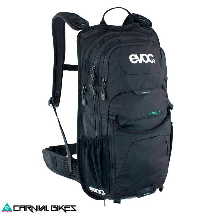 carnivalbikes-chile-Mochila-Evoc-Stage-12-Black-M1817-tienda-venta-envio-a-todo-el-pais