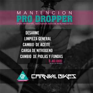 carnivalbikes-mantencion-Pro-Dropper-reverb-fox-rockshox-tsg-retractil-enduro-chile-santiago