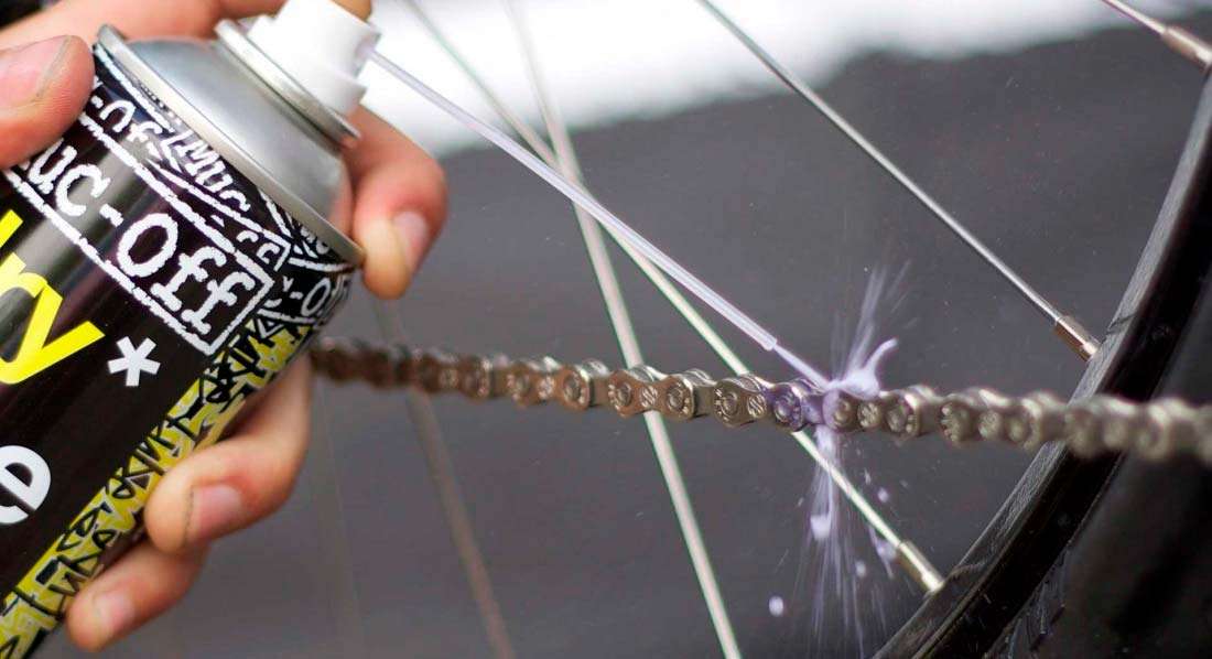 Aceiete de cadena cera seco bicicleta Muc-Off aerosol spray 400ml –  CarnivalBikes