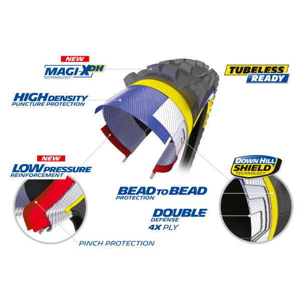 Neumatico-Michelin-27.5x2.40-Wild-Dh22-Tlr-distribuidor-chile-enduro-mtb-descenso tubeless
