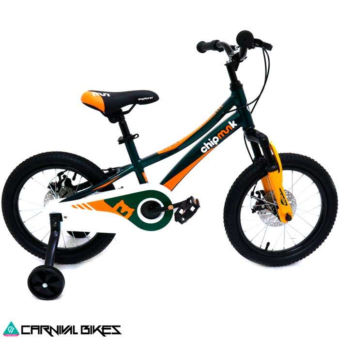 carnivalbikes-chile-Bicicleta-Chipmunk-Niño-16-Explorer-Disco-Verde-envio-a-todo-el-pais-tienda-venta