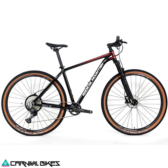 carnivalbikes-chile-Bicicleta-mtb-Radical-Mountain-29-Python-Negro-Roja-envio-a-todo-el-pais-venta-tienda-ciclismo
