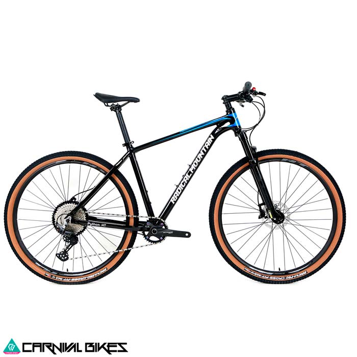 carnivalbikes-chile-Bicicleta-mtb-Radical-Mountain-29-Python-Negro-azul-envio-a-todo-el-pais-venta-tienda-ciclismo