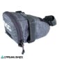 Bolso EVOC Tubo de Asiento Tour Carbon gris M vista frontal en Chile