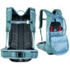 CARNIVALBIKES-Mochila-Evoc-Fr-Lite-Race-10-Steel-Blue-DISTRIBUIDOR-CHILE-MTB-ENDURO-MONTAÑISMO-1