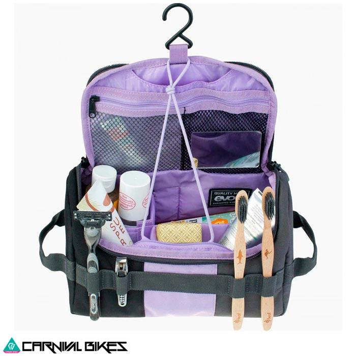 carnivalbikes-Evoc-Bolso-Wash-Bag-Blk-Purple-distribuidor-chile-tienda-venta-envio-rapido-1