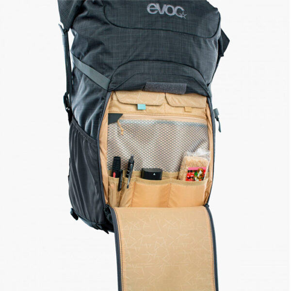 carnivalbikes-Mochila-EVOC-Photop-22-Heather-Carbon-gris-distribuidor-chile-mtb-casual-diario-comuter