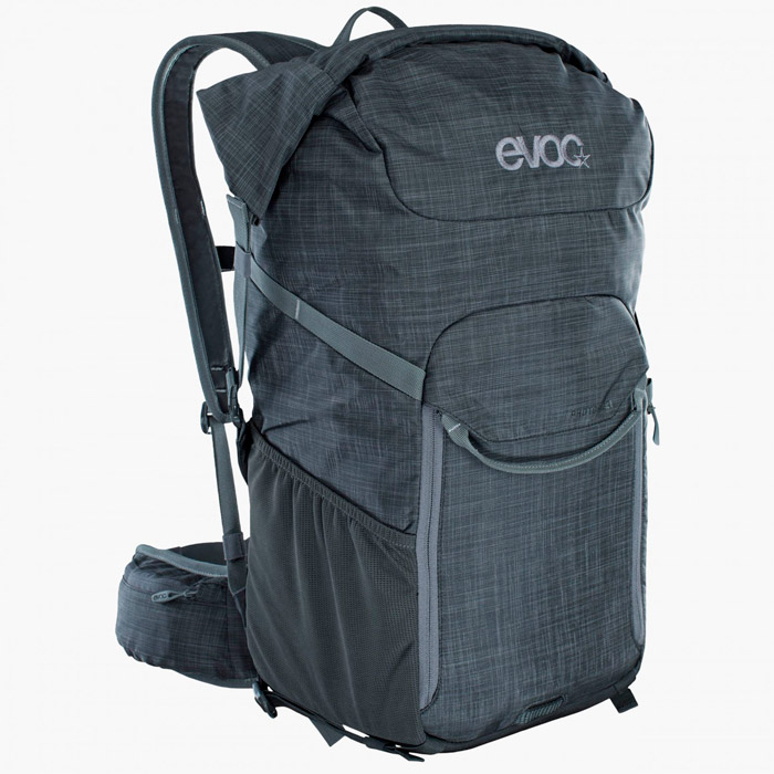 carnivalbikes-Mochila-EVOC-Photop-22-Heather-Carbon-gris-distribuidor-chile-mtb-casual-diario