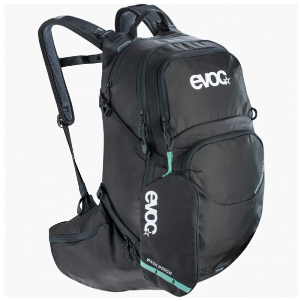 carnivalbikes-Mochila-Evoc-Explorer-Pro-26-Black-negro-distribuidor-chile-mtb-enduro