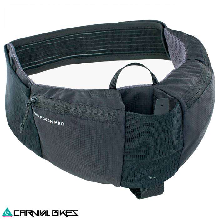 carnivalbikes-chile-Banano-Evoc-Porta-Botella-Hip-Pouch-Pro-Botella-black-envio-a-todo-el-pais-tienda-venta-enduro-mtb-ciclismo-trote-atletismo-2
