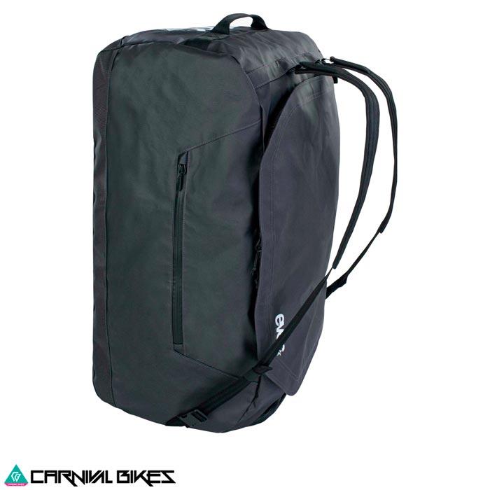 carnivalbikes-maleta-bolso-evoc-DUFFLE-100-CARBON-GREY-BLACK-tienda-bicicleta-moto-chile-distribuidor-envio-rapido-mtb-viaje-1