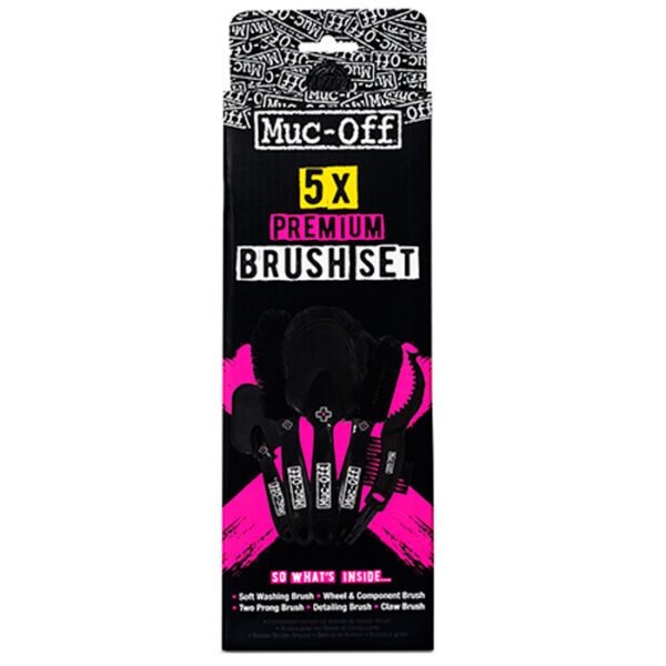 carnivalbikes-Muc-Off-5-Brush-Set-cepillos-de-limpieza-escobilla-distribuidor-chile