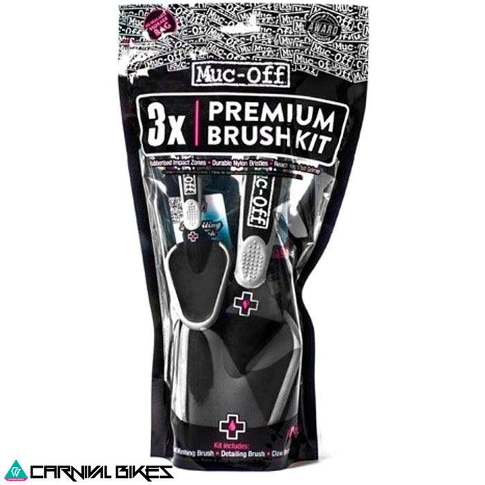 carnivalbikes-chile-Set-de-3-cepillos-premium-Muc-Off-venta-tienda-mantencion-envio-a-todo-el-pais-taller-mecanico-enduro-ruta
