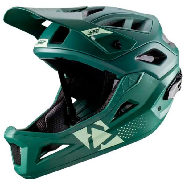 Casco Enduro E2 Gris/Verde Agua, Ciclismo