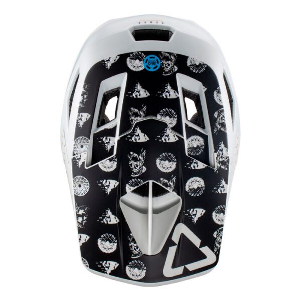carnivalbikes-Casco-Leatt-Mtb-Gravity-4-V22-steel-white-distribuidor-chile-enduro-downhill