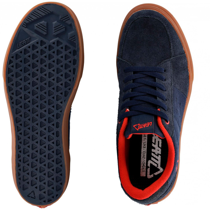 carnivalbikes-Zapatilla-mtb-Leatt-1-Flat-onyx-blue-distribuidor-chile-enduro-bmx