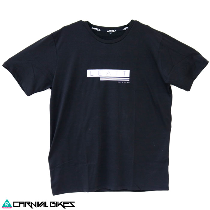 carnivalbikes-polera-leatt-black-white-logo-distribuidor-chile-tienda-cilismo-bicicleta-indumentaria-envio-rapido