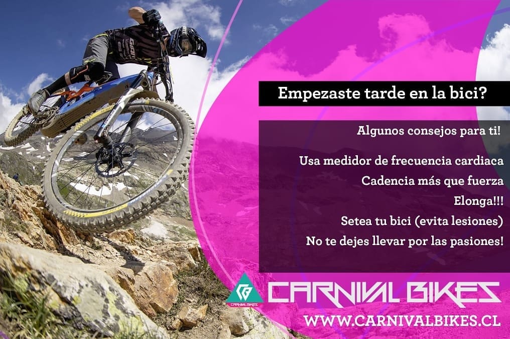 empezaste-tarde-la-bici-carnivalbikes-tienda-ciclismo-bicicleta-chile-carnitips