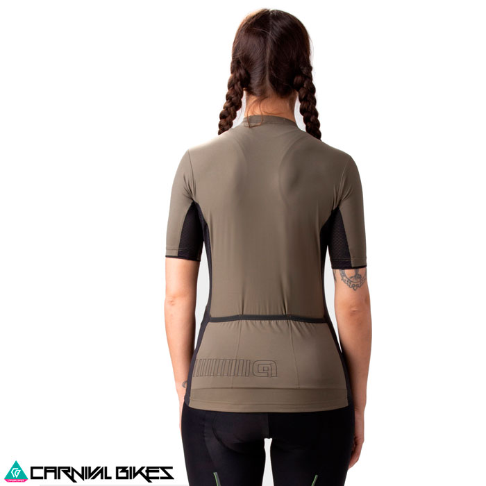 carnivalbikes-Tricota-ruta-Solid-Solid-Color-Block-Verde-Oliva-Mujer-distribuidor-chile-indumentaria-ciclsimo-tienda-bicicleta
