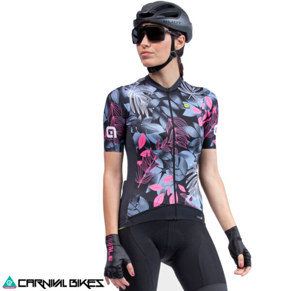 carnivalbikes-Tricota-ruta-gravel-Ale-cycling-Pr-S-Garden-Negra-flores-Mujer-distribuidor-chile-tienda-ciclismo-bicicleta-indumentaria-mujer