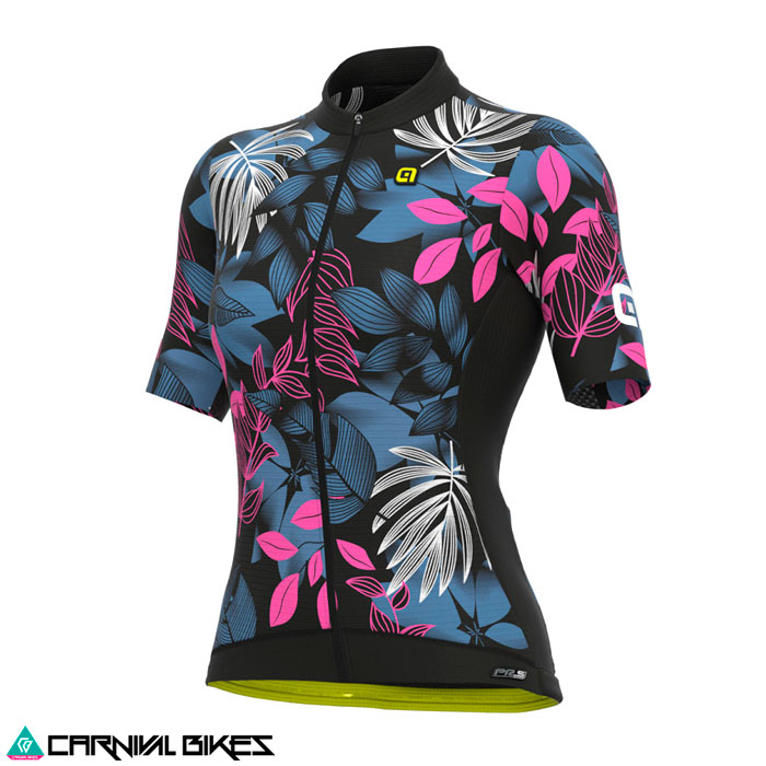 carnivalbikes-Tricota-ruta-gravel-Ale-cycling-Pr-S-Garden-Negra-flores-Mujer-distribuidor-chile-tienda-ciclismo-bicicleta-indumentaria-mujer