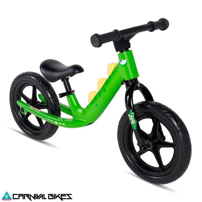 carnivalbikes-bicicleta-niño-Royal-Baby-Balance-Mg-Dino-verde-dinosaurio-tienda-de-ciclismo-envio-rapido-despacho-chile-niños