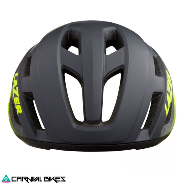 carnivalbikes-casco-lazer-ruta-triatlon-Strada-Kc-Ce-Cpsc-Matte-Dark-Grey-Flash-Yellow-tienda-ciclismo-envio-rapido-chile