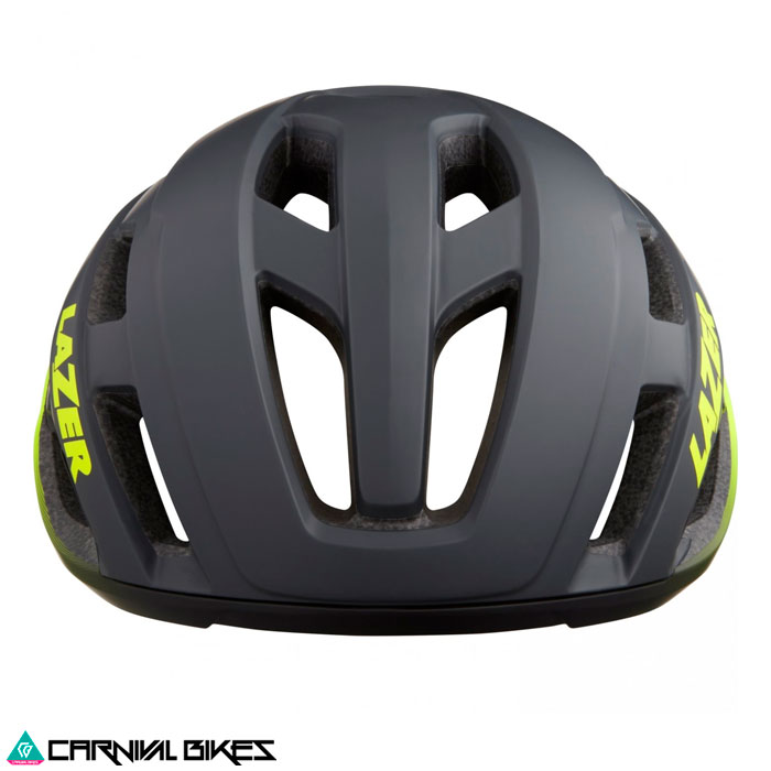carnivalbikes-casco-lazer-ruta-triatlon-Strada-Kc-Ce-Cpsc-Matte-Dark-Grey-Flash-Yellow-tienda-ciclismo-envio-rapido-chile-1
