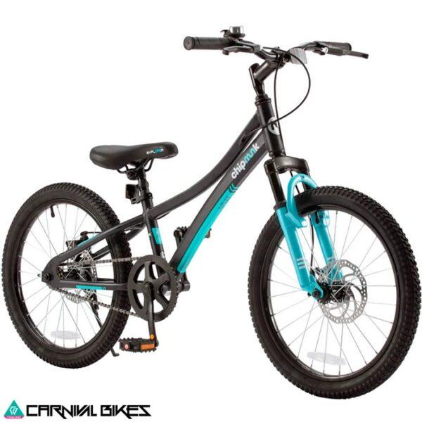 carnivalbikes-chile-B2533-Bicicleta-Chipmunk-Nino-20-Explorer-Disc-Negra-azul-tienda-ciclismo-envio-a-todo-el-pais