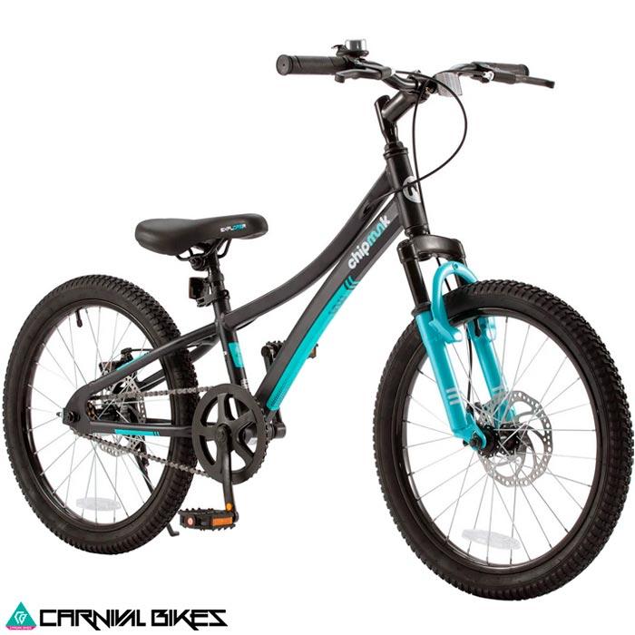carnivalbikes-chile-B2533-Bicicleta-Chipmunk-Niño-20-Explorer-Disc-Negra-azul-tienda-ciclismo-envio-a-todo-el-pais-1