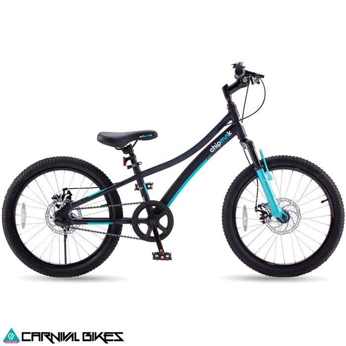 carnivalbikes-chile-B2533-Bicicleta-Chipmunk-Nino-20-Explorer-Disc-Negra-azul-tienda-ciclismo-envio-a-todo-el-pais