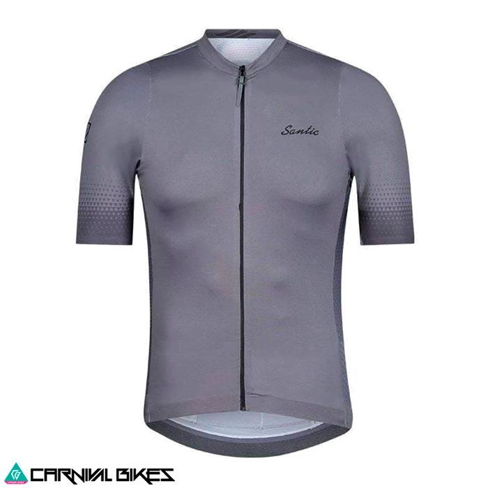 carnivalbikes-TRICOTA-jersey-SANTIC-HOMBRE-gris-gris-tienda-venta-ciclismo-triatlon-chile-envio-a-todo-el-pais