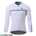 carnivalbikes-TRICOTA-jersey-karen-ii-manga-larga-SANTIC-HOMBRE-blanco-azul-tienda-venta-ciclismo-triatlon-chile-envio-a-todo-el-pais