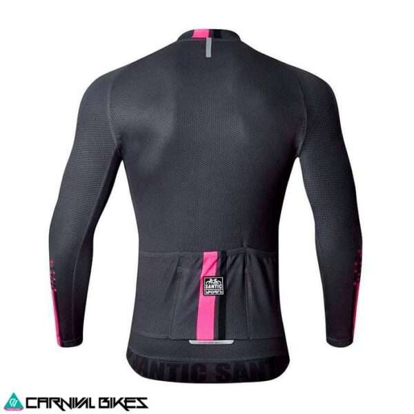 carnivalbikes-TRICOTA-jersey-karen-ii-manga-larga-SANTIC-HOMBRE-gris-rosatienda-venta-ciclismo-triatlon-chile-envio-a-todo-el-pais-rapido