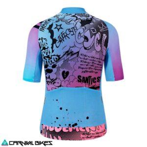 carnivalbikes-TRICOTA-jersey-ruta-SANTIC-MUJER-FLOWERS-tienda-venta-ciclismo-triatlon-chile-envio-a-todo-el-pais