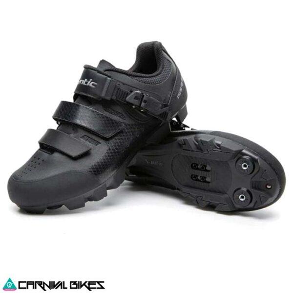 carnivalbikes-zapatilla-mtb-santic-BATTLEFIELD-black-negro-distribuidor-tienda-chile-envio-rapido-gravel