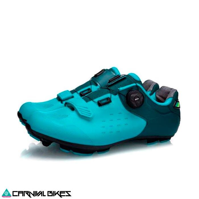 carnivalbikes-zapatilla-mtb-santic-turqueza-fijacion-cala-gravel-distribuidor-chile-envio-rapido
