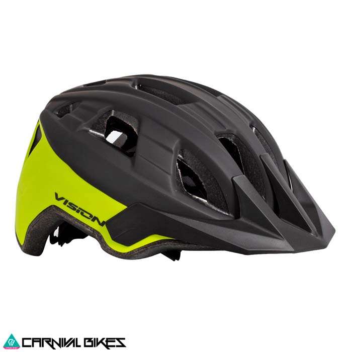 carnivalbikes-chile-CASCO-VISION-ENDURO-NEGRO-verde-TALLA-M-CERTIFICADO-EN-CAJA-tienda-venta-envio-a-todo-el-pais
