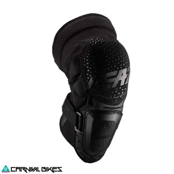 carnivalbikes-chile-ciclismo-Rodillera-mtb-3df-Leatt-Hibrida-Negra-enduro-downhill-envio-a-todo-el-pais-tienda-venta