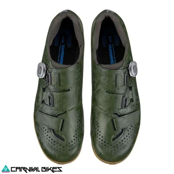 carnivalbikes-chile-ZAPATILLA-Ciclismo-SHIMANO-SH-RX600-GREEN-Gravel-envio-a-todo-el-pais-venta-tienda-grava-mtb-fijacion