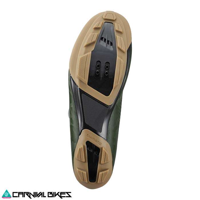 carnivalbikes-chile-ZAPATILLA-Ciclismo-SHIMANO-SH-RX600-GREEN-Gravel-envio-a-todo-el-pais-venta-tienda-grava-mtb-fijacion-2