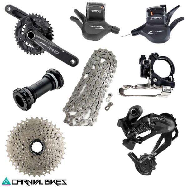 carnivalbikes-chile-TRANSMISION-mtb-SET-S-RIDE-2X9V-11-40T-PINON-CAMBIO-MANILLAS-CAMBIADOR-CADENA-VOLANTE-tienda-ciclismo-envio-a-todo-el-pais