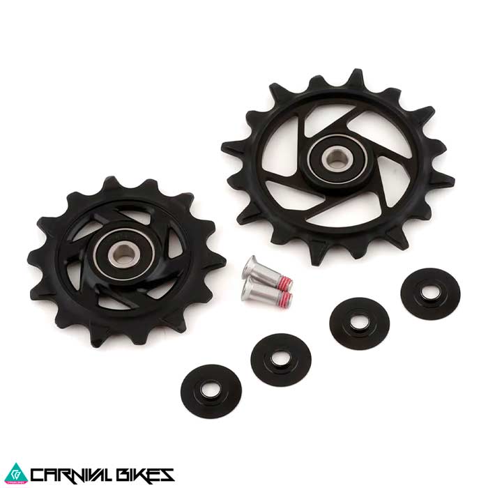 carnivalbikes-chile-Repuesto-para-pata-de-cambio-Xx-T-Type-Kit-De-Poleas-14t-16t-roldanas-tienda-venta-envio-a-todo-el-pais-enduro