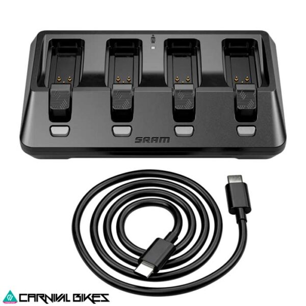 carnivalbikes-chile-Cargador-Sram-Axs-4-Baterías-tienda-ciclismo-envio-a-todo-el-pais-venta