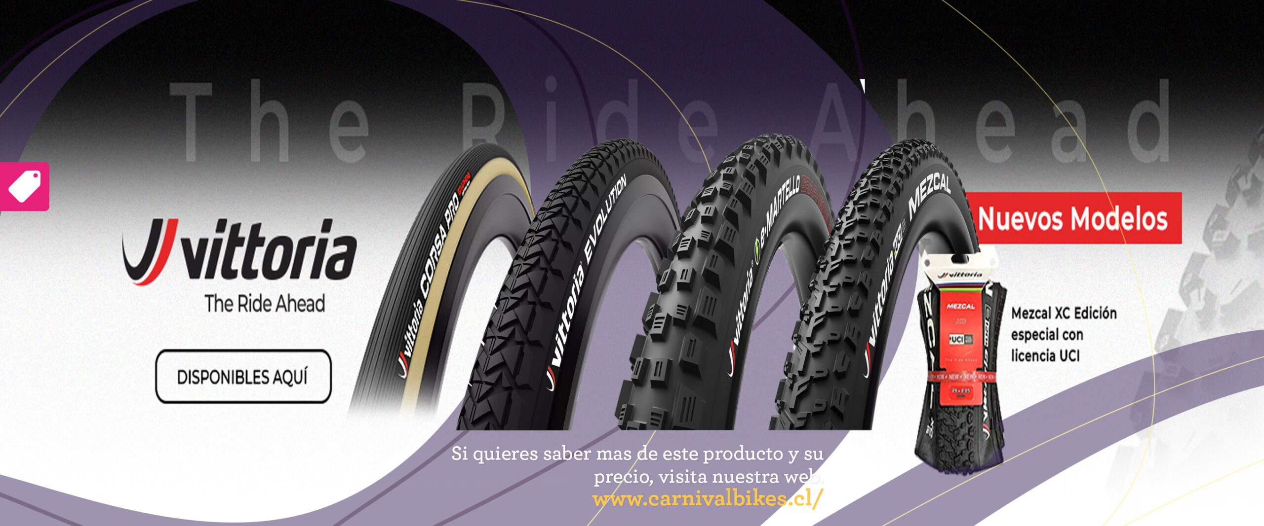 vittoria banner carnivalbikes chile