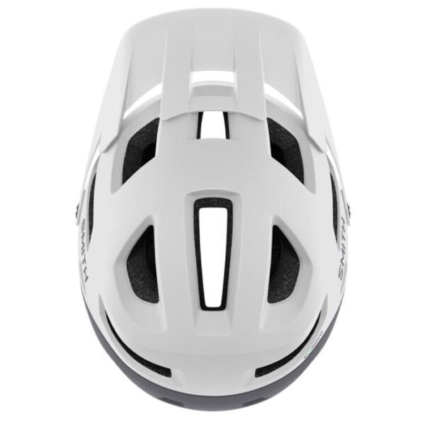 Vista superior casco Smith Payroll MIPS blanco cemento