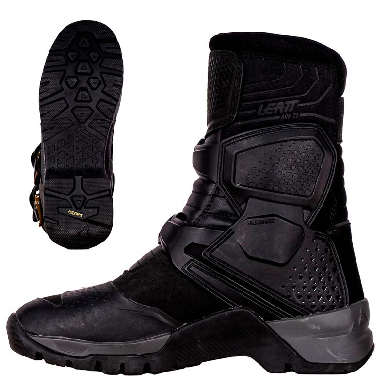 carnivalbikes-chile-Botas-Leatt-Cortas-ADV-HydraDri-75-STEALTH-envio-a-todo-el-pais-1