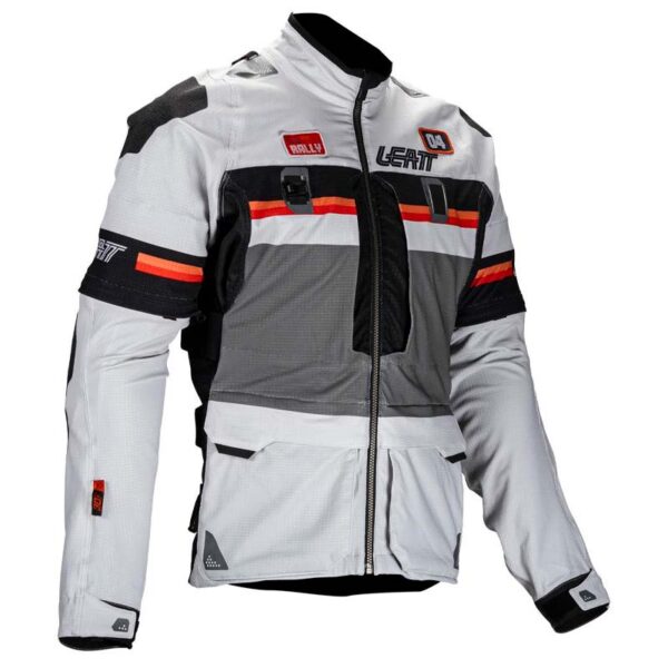 carnivalbikes-chile-Chaqueta-Leatt-ADV-Rally-55-V25-Gris-envio-a-todo-el-pais